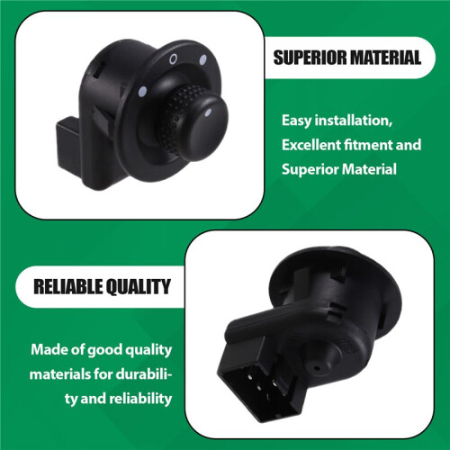 8200214919 Power View Mirror  External Mirror Knob Button for  Kangoo Clio Master Modus Duster 255704649R 2