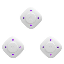 3X Ultraviolett Ljus UV Sanitizer Toalett Ozon Autosterilisering Desinfektionslampa för HushåLlstoalett