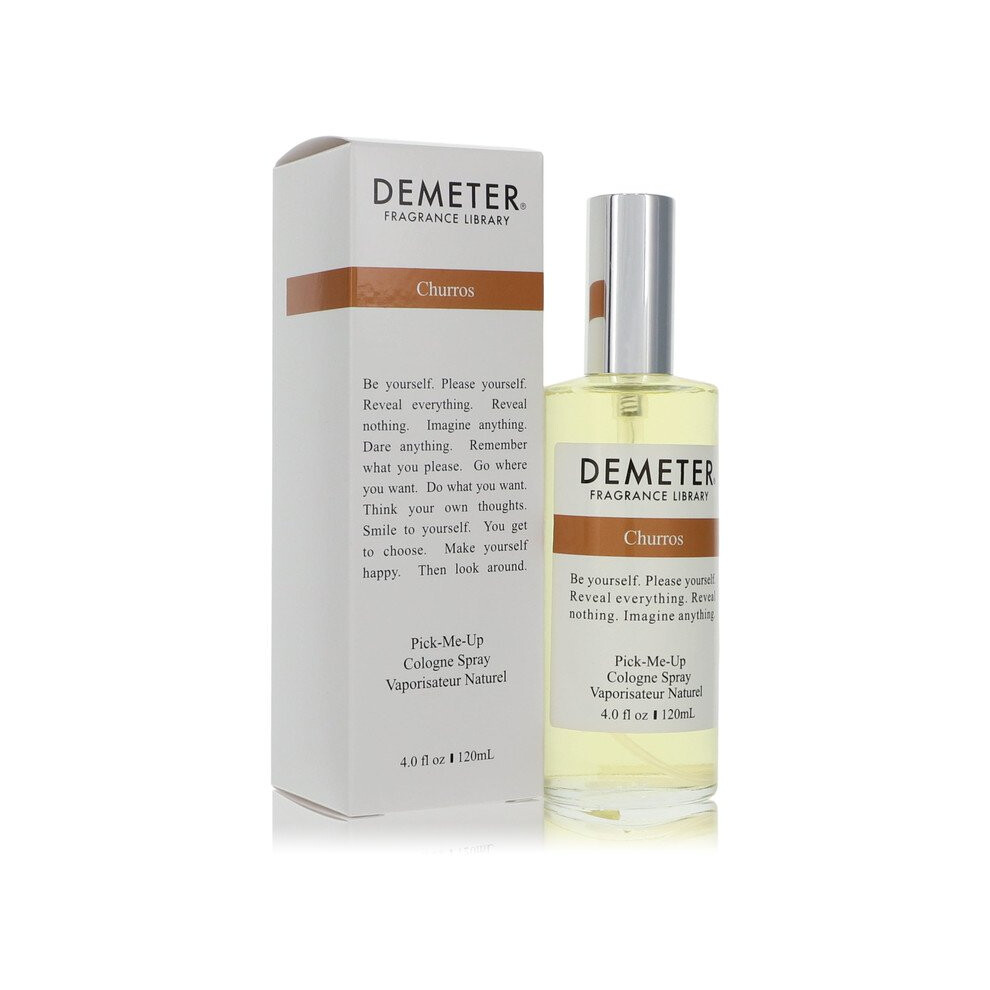 Demeter (4 Oz - 120 Ml, Men) Churros By - Cologne Spray (Unisex) 4 Oz