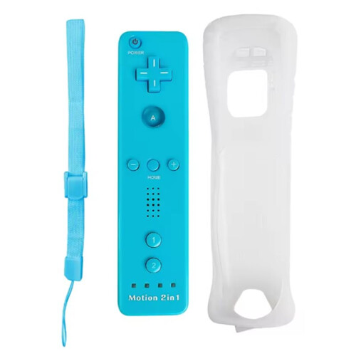 2in1 Controller for   Consloe Wireless Remote Gamepad Joystick W/ Silicone Case Game Accessories