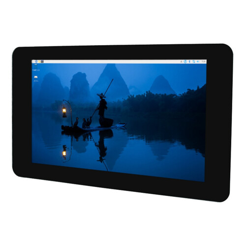 For Raspberry Pi 7 Inch  1024x600 Display IPS Capacitive Touch Screen Without Case for Raspberry Pi 5/4B