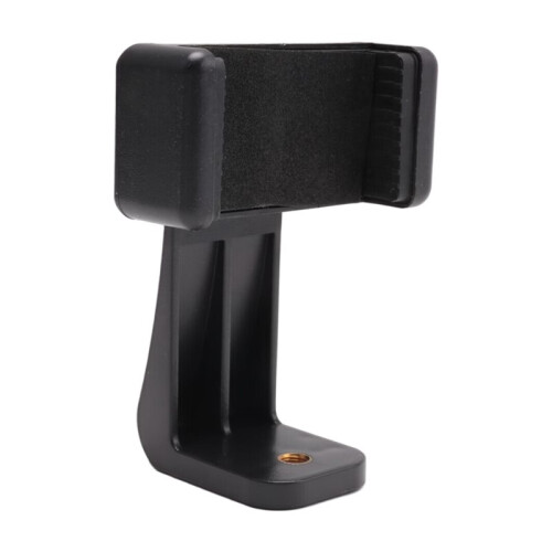 Rotable Phone Clip with 1/4" Screw Horizontal Vertical Shooting Holder Multi-Directional Selfie Mount for