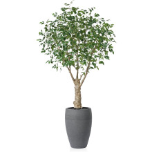 Fopamtri Arbre Artificiel en Pot 240 cm Réaliste Grand 23 kg Dans un Pot — ficus artificiel, plante de bureau