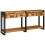 VidaXL vidaXL Console Tables 2 pcs Brown 161 x 33 x 75 cm Solid Mango Wood 4