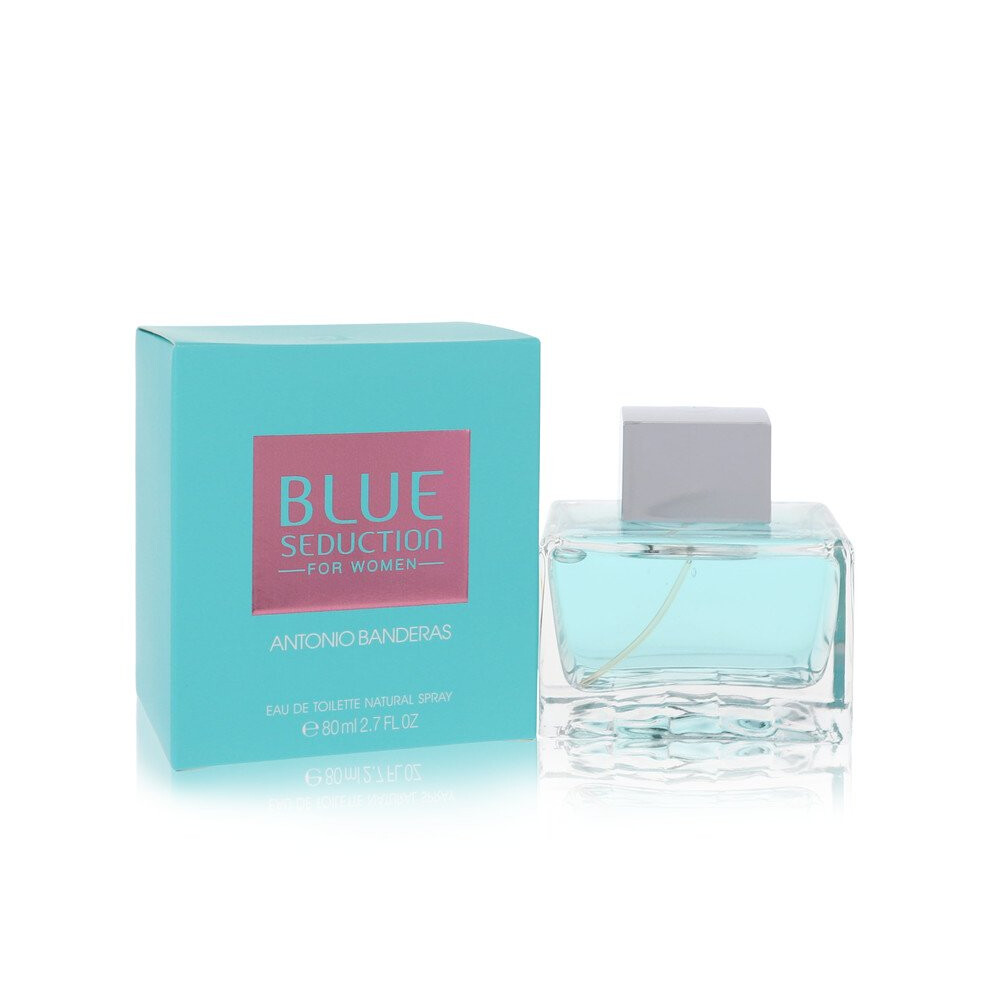 Antonio Banderas (2.7 Oz - 80 Ml, Women) Blue Seduction By - Eau De Toilette Spray 2.7 Oz