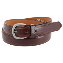 CTM Men's 28.5 mm Wide Basic Dress Belt