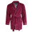 Ascentix Men's Velour Smoking Jacket with Satin Lining 1