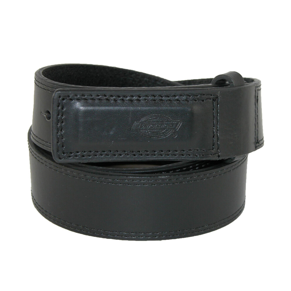 Dickies Men's Leather Covered Buckle Mechanics And Movers Belt