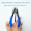 5G Communication Cable Wire Stripper Wire Stripper Tool Fiber Stripping Tool for 2.1x1.6mm Fiber Drop Cable Pliers 2