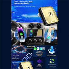 4in1 Wireless CarPlay AI Box USB Dongle Adapter Airplay/Mirror Link/Android Auto/Carplay Car Intelligent System A