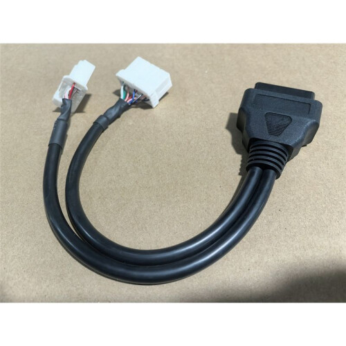 Para  Conector OBD2 16 Pinos para  1 para 2 Conector OBD Linha de Conversão de Cabeça Dupla 1