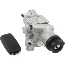 Ignition Lock Cylinder Assembly with Key 4B0905851P for Beetle 2002-2010 1999-2005 2001-2005 Accessories