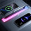 Fast Charging USB Docing Station with Rainbow Light for  Model 3 Highland Retractable Ambient Lighting 4