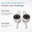 Front Left Right Side Lower Control Arm Bushing Suspension Kit 5168158AB 5168158AA for  Durango 2011-2015 2