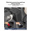 Car Automatic Clamshell Trash Bin Hanging Vehicle Garbage Square Pressing Trash for Alphard 40/30 Series Dedicated 5