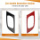 Car Inner Door Pull Cover Trim Sticker Car Interior Accessories for   9th 2012-2015 6