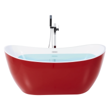 Freestanding Bathtub ANTIGUA 1500 x 750 mm Red
