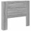 VidaXL vidaXL Storage Headboard with LED Grey Sonoma Engineered Wood 4