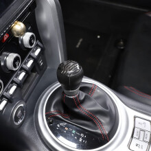Für 86 BRZ 2012-2020 Auto Kohle Faser Gang Schalten Kopf Abdeckung Zentral Steuerung Dekor Aufkleber ZubehöR