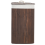 Beliani Laundry Basket MATARA Bamboo Dark Brown 57 L 1