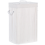 Beliani Laundry Basket KOMARI Bamboo White 72 L 1