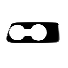 GläNzend Schwarze Auto-Mittelkonsolen-Wasserbecherhalter-Dekorationsabdeckungs-Ordnungsaufkleber für Yaris 2021 2022 RHD