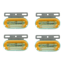 Luzes de Folga Led para Trailer, Luzes Marcadoras para Luzes Laterais de Caminhão, Lâmpada de Carga, Caminhão, Trator, Sinais de Volta 12v