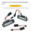 1 Par de Luz de Placa de Licença LED Luz de Placa de Licença para       Altea Auto Parts 1