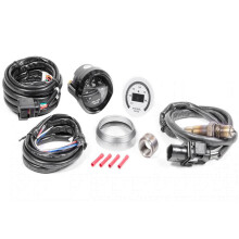1 Satz Racing 30-4110 AFR 52 mm Breitband O2 UEGO Controller Luft-Kraftstoff-VerhäLtnisanzeige AFR mit 4,9 LSU Sauerstoffsensor 0258017025