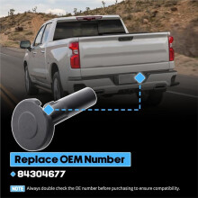 Rear Car Spare Wheel Carrier Lock Case and Cover for Silverado Sierra 1500 2500 3500 HD 2019-2025 84304677