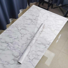 Self-Adhesive Furniture Wrap Marble Grey 60x300 cm Waterproof — marble furniture wrap, self adhesive pvc film, waterproof furniture veneer