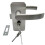 Double-Sided Handle Glass Door Lock for Frameless Glass Doors, Easy Installation Right Open 1