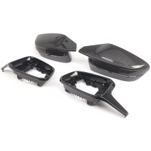4Pcs Rearview Mirror Cover+Suppoting for 3' G80 M3 2020-24 Exterior Side Mirror Housing 51168075063 51168075064