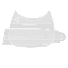 Modèle de Sac à Bandoulière pour Femme à Faire Soi-Même - Modèle D'Exemple avec Motifs Acryliques