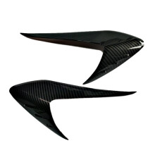 Car Styling ABS Headlight Eyebrow Decorative Cover Sticker Trim for XV 2012-2016