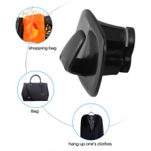 2Pcs Car Black ABS Interior Roof Hooks Clothes Hanger Hook Trim for V90 S90 XC40 XC60 XC90 2015-2020