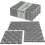 Fineway Grey Interlocking Garden Tiles Outdoor 1