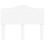 VidaXL vidaXL Headboard White Engineered wood 4