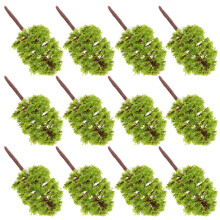 20 Stuks Realistische Miniplanten Set Voor Modeltreinbaan Decoratie
