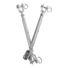 2 roestvrijstalen kabelspanners ( )