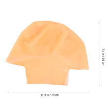 2 Stuks Latex Kale Kappen Voor Volwassenen Cosplay Optreden