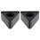 Mic Logo Stand Plastic Microfoon Zwart 2Set 1