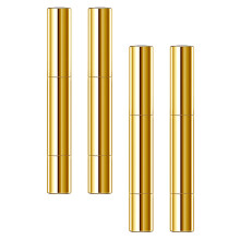 4St Hygiënische Gouden Concealer Pen Aluminium & Plastic Tube