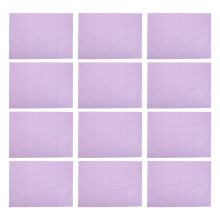 125St Waterdichte Dental Bibs Paarse Papieren Manicure Hand Steun Pad