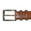 Danbury Men's 35mm Leather Cognac Double Loop Belt 2