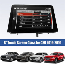 8 Inch Touch Screen Glass Digitizer Navigation Replacement for CX9 CX-9 2016-2019 TK49-611J0 TK49-611JA TK49-611JB