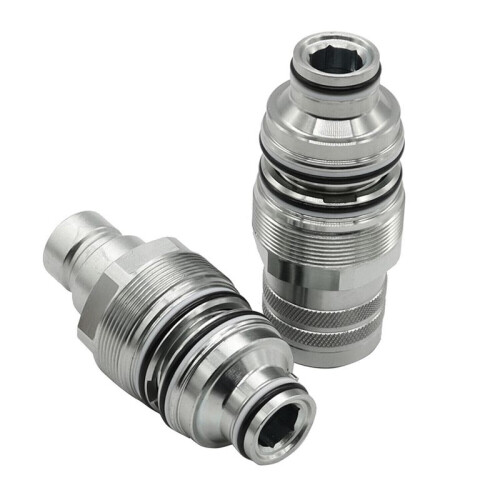 6680018 6679837 Hydraulic Flat Face Quick Coupler for  Skid Steer 1