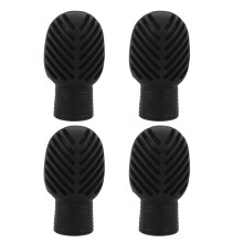 4 Stuks Drumstok Oefenpunten Van Silicone Voor Stille Sessies