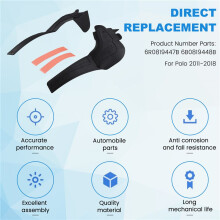 Car Front Windshield Wiper Side Cowl Water Deflector Cover 6R0819447B 6B0819448B for 2011-2018