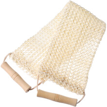Draagbare rugbad-scrubber, exfoliërend badlaken, dubbelzijdig